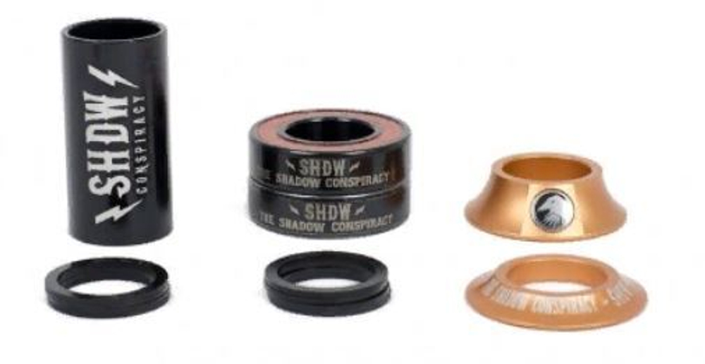 BMX Каретка Shadow Stacked Mid 19мм ( Copper)