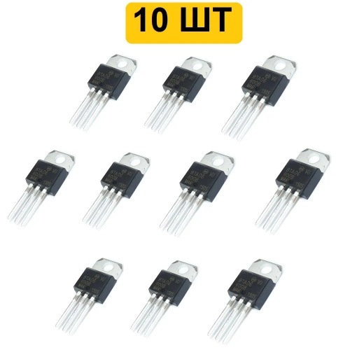 Симистор BTA06-600B (600V, TO-220) 10шт.