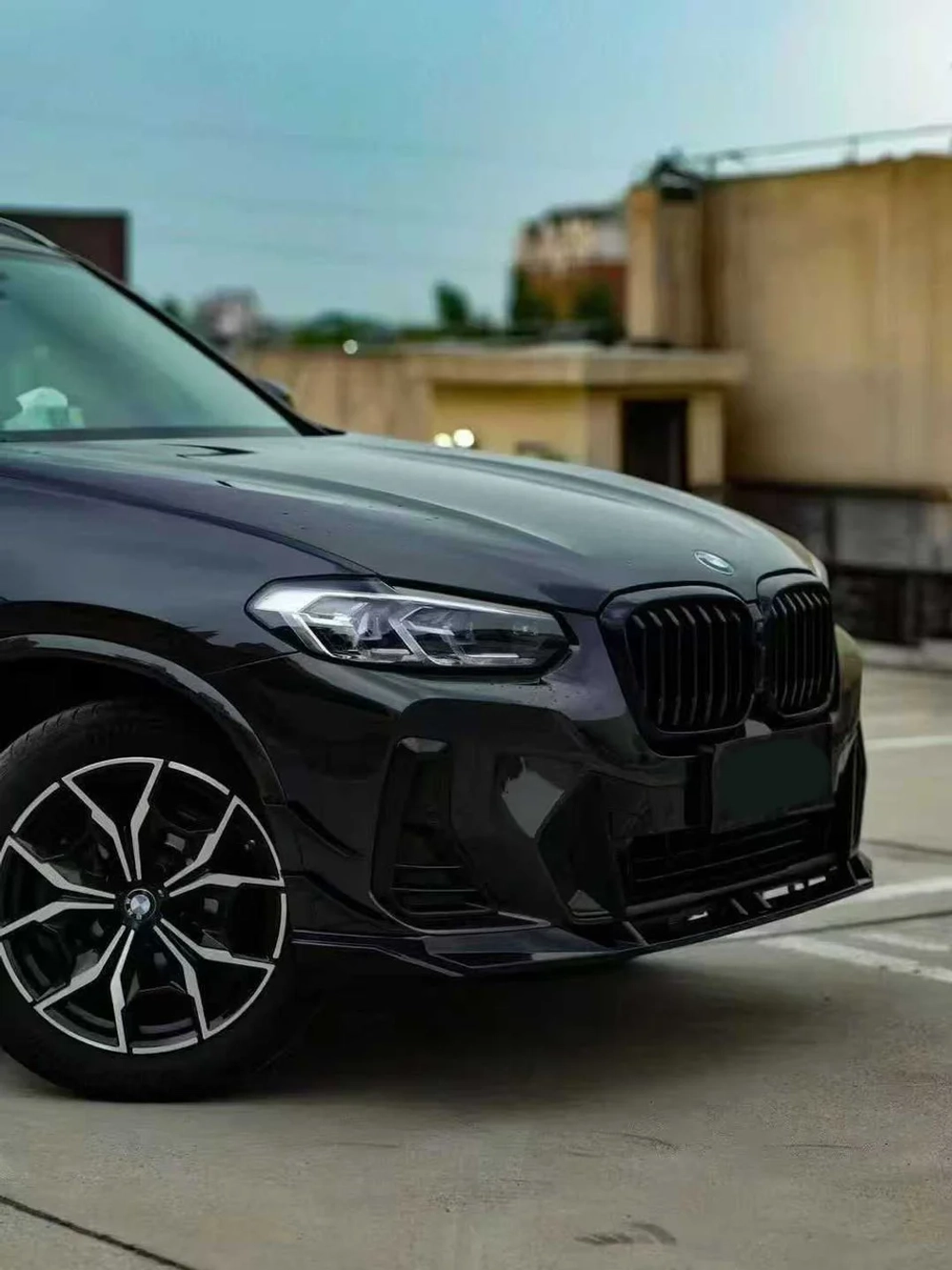 Обвес для BMW X3 G01 / IX3 G08 LCI Рестайлинг БМВ тюнинг губа спойлер диффузор