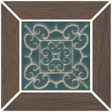 Вставка Тровазо наборный коричневый светлый матовый (ID154)