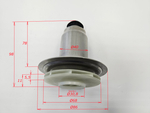 Ротор насоса (WILO BXSL15/6-3C) для BAXI Main Four (арт. 5698270-1, 710872000-1)