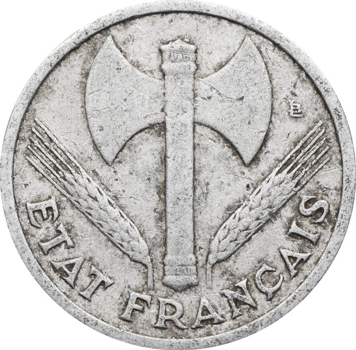 1 франк 1942 Франция VF