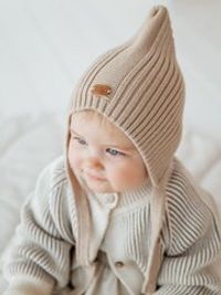 Шапка хлопковая однослойная "Нюд" 0+ (Эльф)
