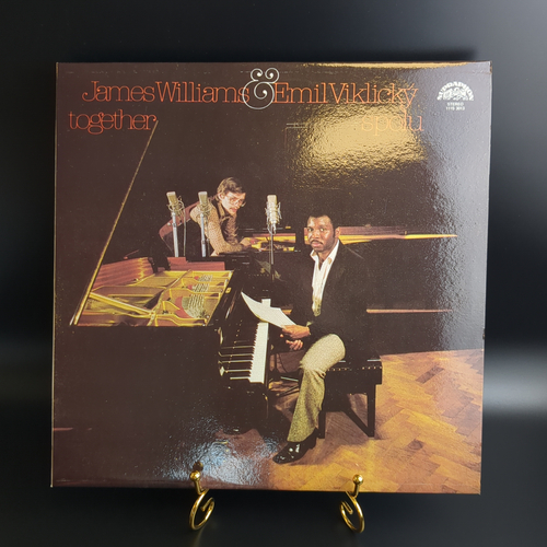 LP James Williams & Emil Viklicky – Together. Джаз. Виниловая пластинка 12 дюймов. Supraphon Чехословакия 1981 год.