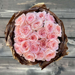 × 2 + 1 Пинк О'Хара — букет романтических душистых роз — Выращивается теплицей-партнёром