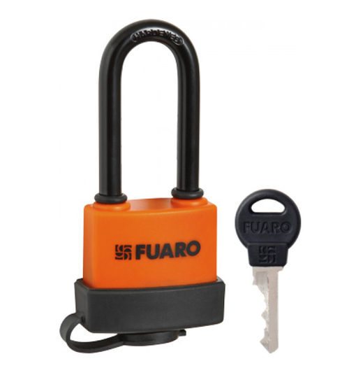 Замок навесной 40мм PL-3640 L "англ." 3 ключа (удлиненная дужка)