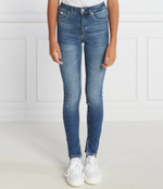 Джинсы HIGH RISE SUPER SKINNY ANKLE CALVIN KLEIN JEANS - голубой(J20J221773)