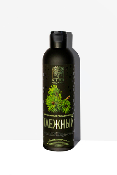 Альгинатный гель для душа "Таежный" Nano Organic 270 мл