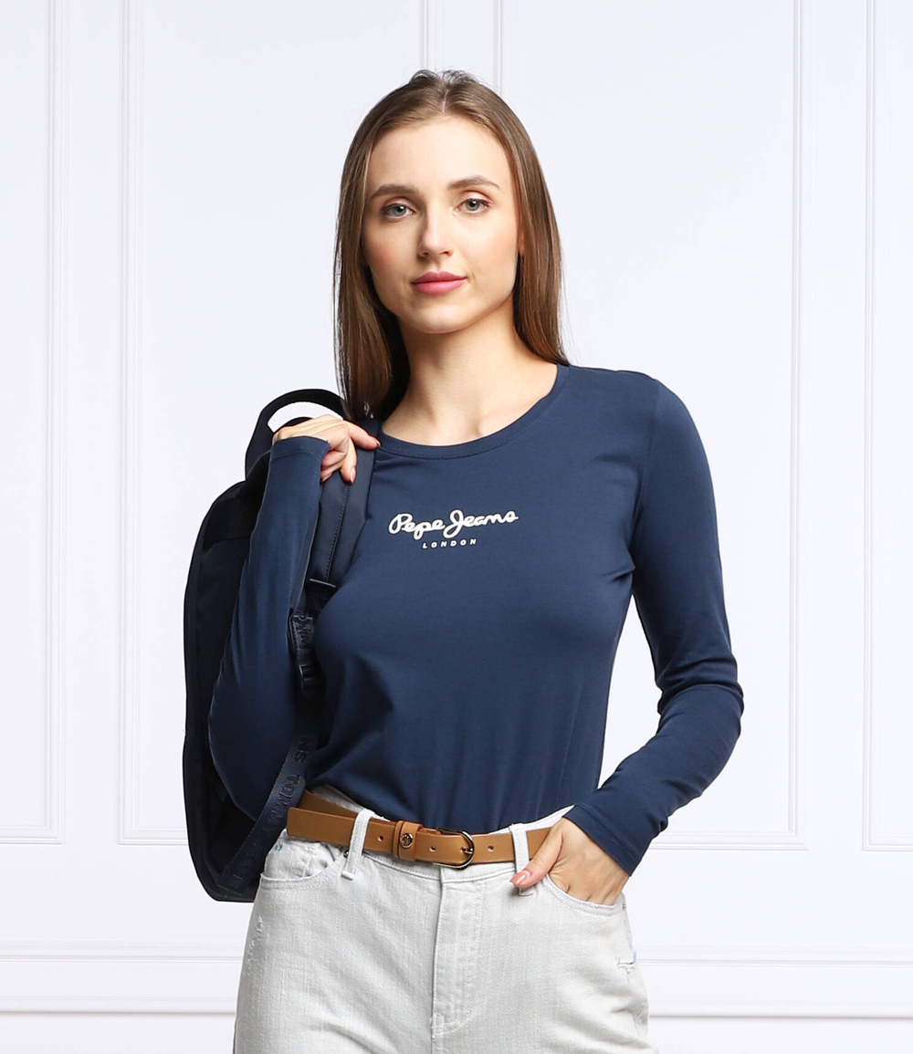 блузка new virginia Pepe Jeans London - темно-синий(PL505203)