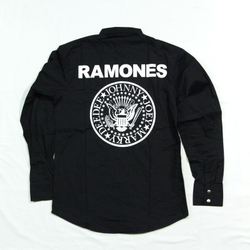 Рубашка Ramones печать