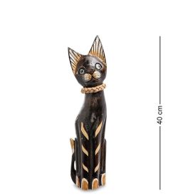 Decor and Gift 99-078 Статуэтка «Кошка» 40 см (албезия, о.Бали)