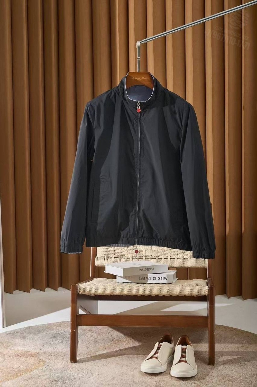 Двухсторонняя ветровка Kiton
