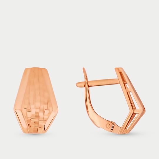 Серьги золотые