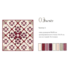 Лекция "Как рассчитать расход ткани на лоскутный проект"