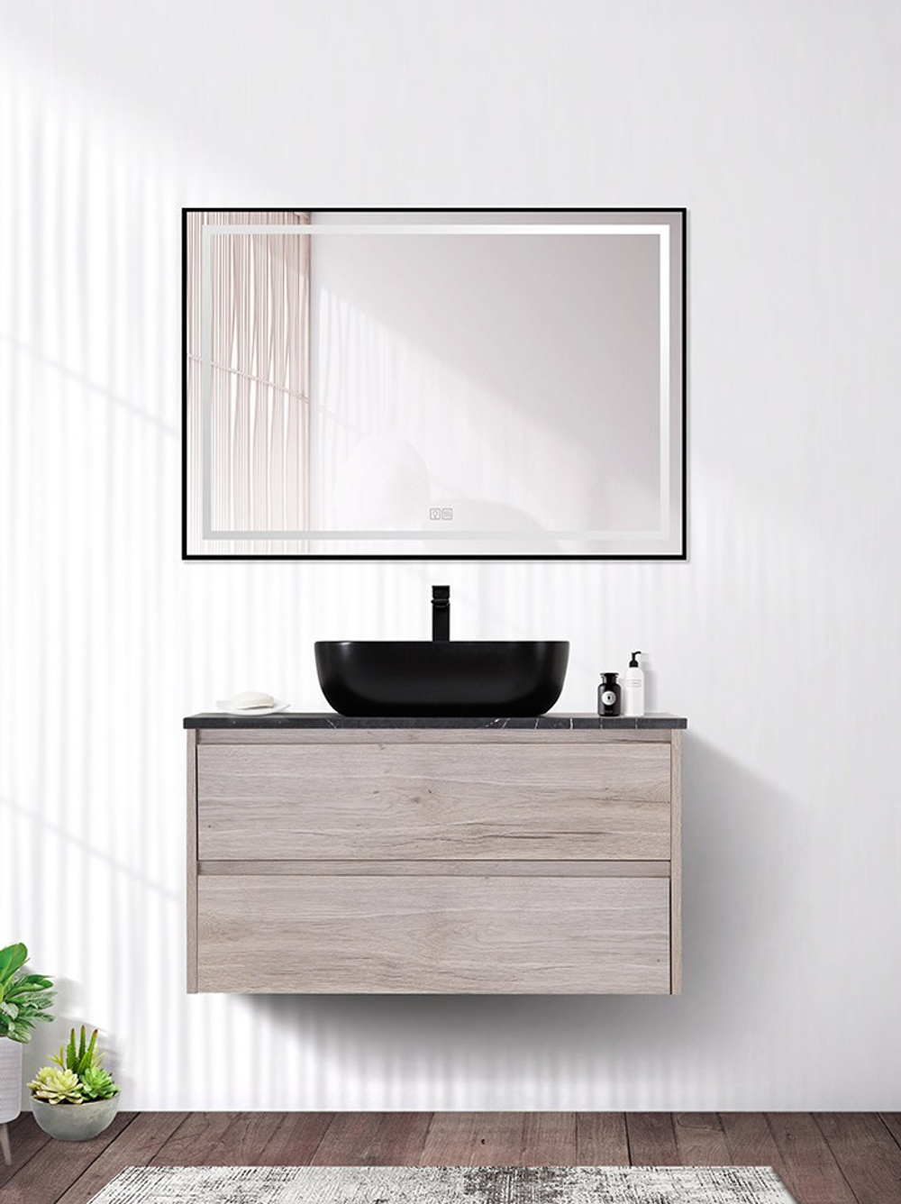 Тумба подвесная под столешницу BelBagno KRAFT-800-2C-SO-RGB