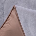 Комплект постельного белья на резинке с одеялом Вельвет Премиум «Терракотовый закат»