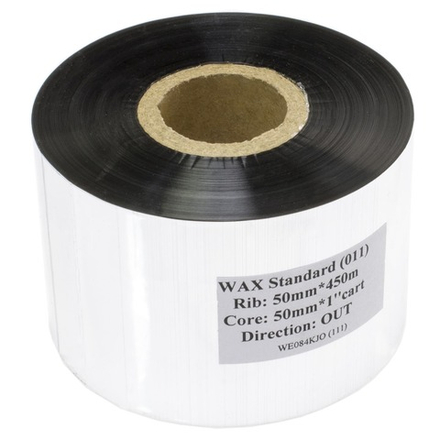 Риббон Wax Standard (50мм*450м*1"-50мм OUT) (007)