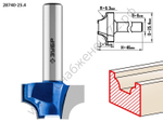 ЗУБР 25.4x14мм, радиус 6.3мм, фреза пазовая фасонная №1
