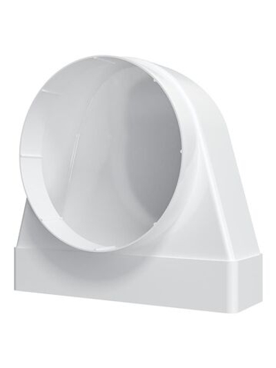 Переходник СККП D100 90° 60х204 пластик ERA