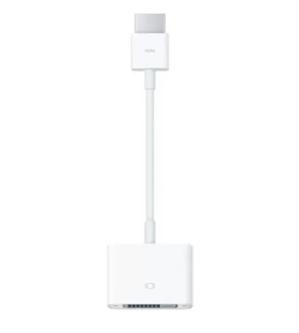 Адаптер Apple HDMI to DVI Adapter (MJVU2ZM/A) (белый)