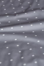 ODA 2 наволочки, сатин серый в точку