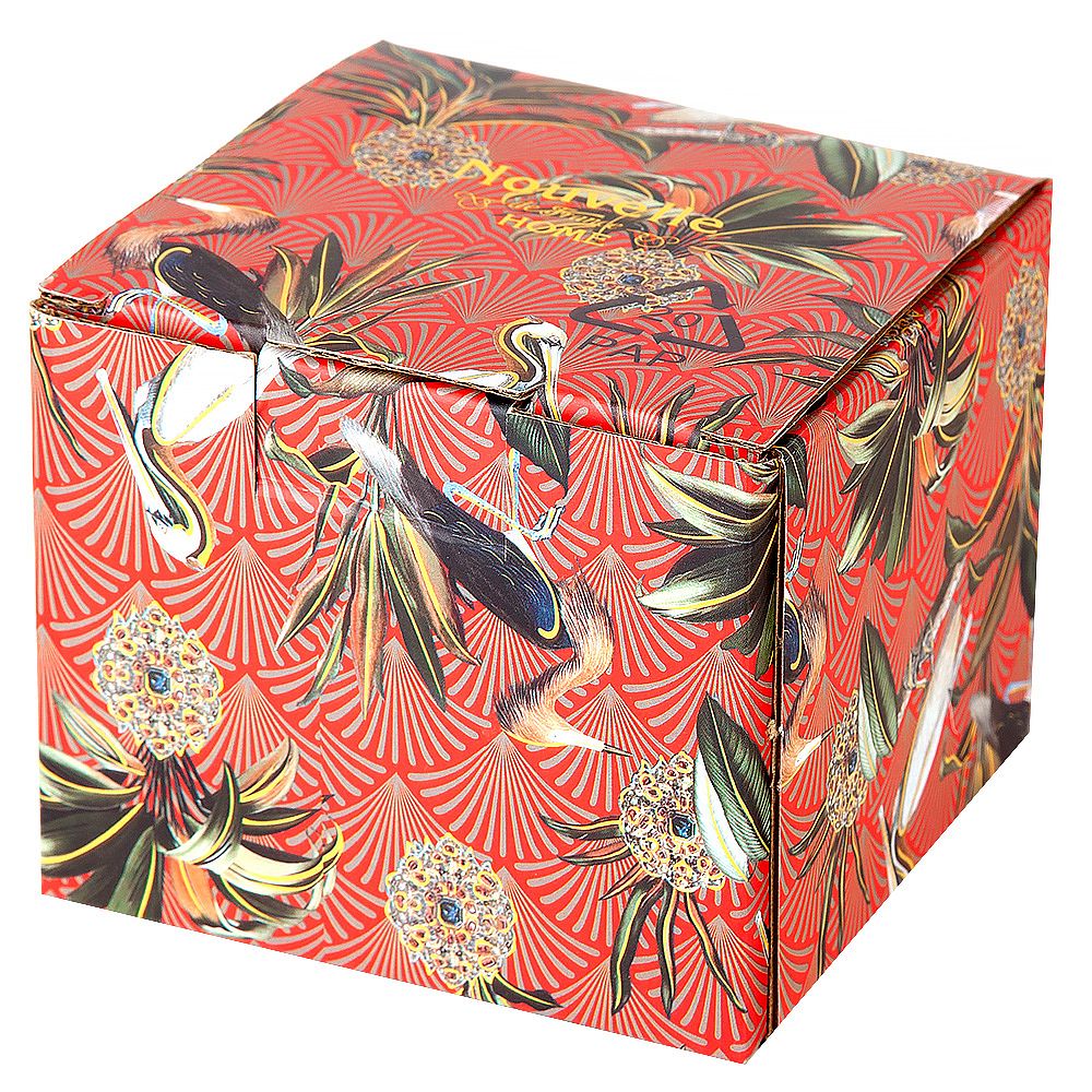 Сахарница с ложкой "Casablanca" 10х9,5см v=250мл (фарфор) (подарочная упаковка)