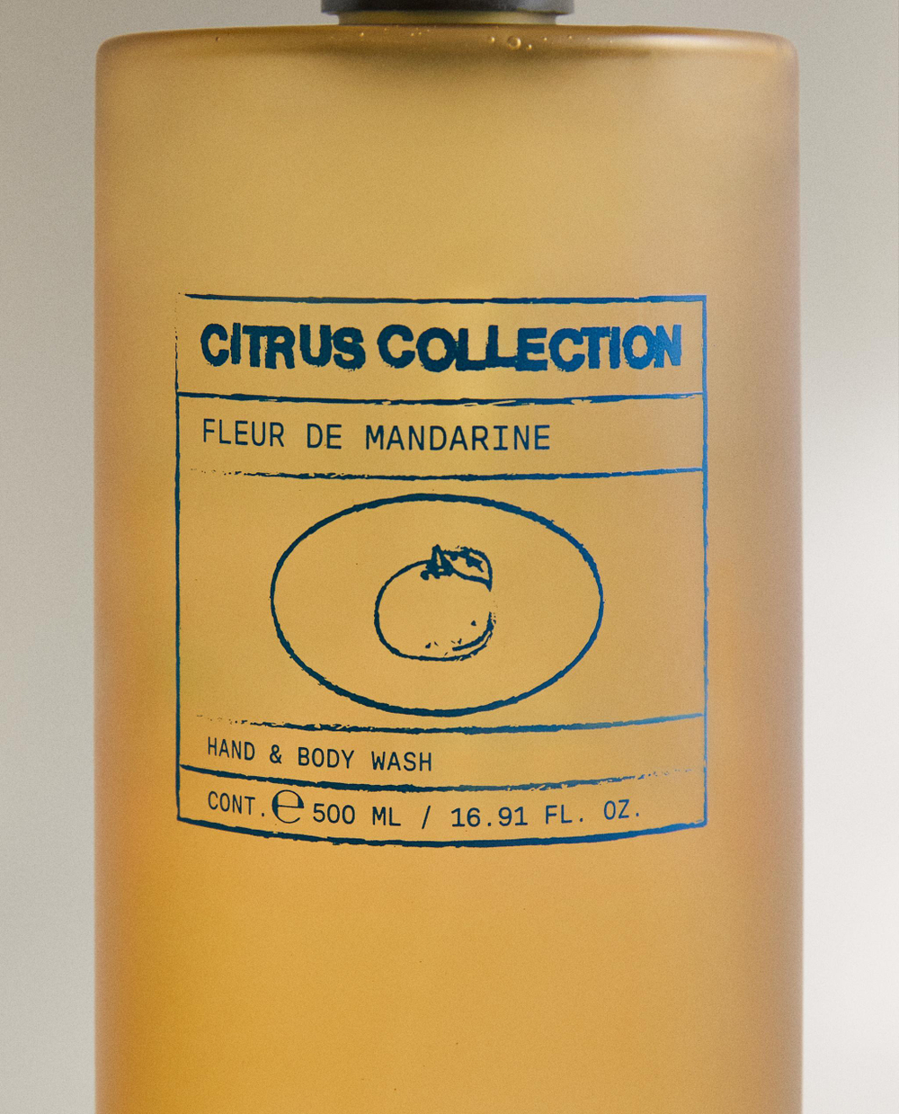 Zara Home Жидкое мыло Fleur de Mandarine 500 мл для рук и тела, парфюмированное, аромат цветочный