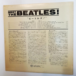 Винтажная виниловая пластинка LP The Beatles Meet The Beatles (Japan 1973)
