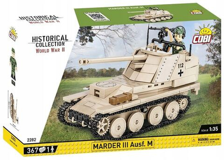 Конструктор пластиковый Cobi Marder III Ausf.M - Танк - 367эл. - Коби 2282