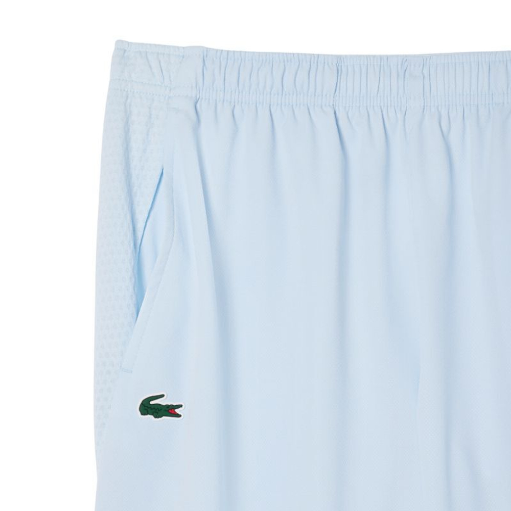 Мужской теннисный костюм Lacoste Tennis x Daniil Medvedev - небесный