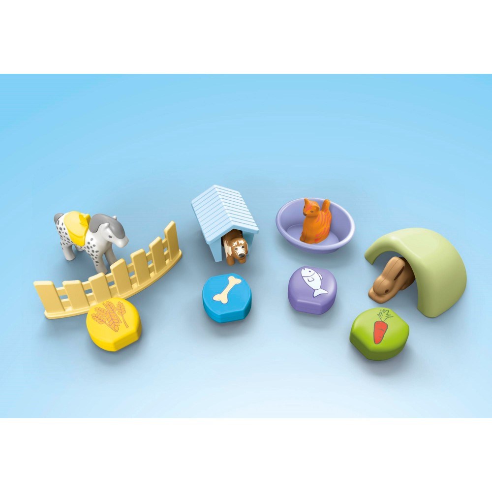Playmobil - Junior Отель для животных с диспенсером корма 71690