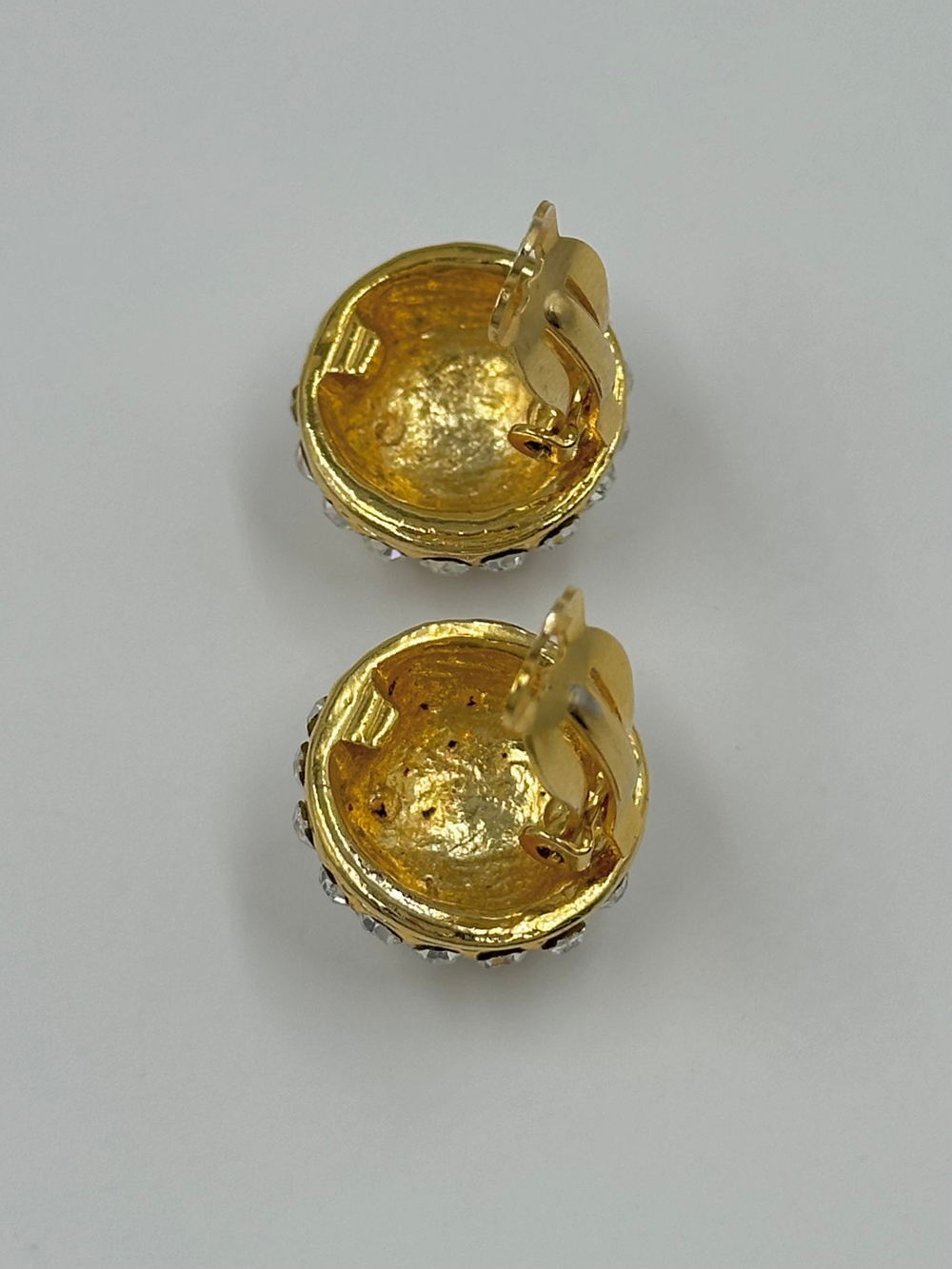 Клипсы с кристаллами