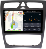 Магнитола для Mercedes-Benz G (W463) 2000-2006, C (W203) 2000-2004 - Parafar PF205FHD на Android 13, 8-ядер, 2Гб+32Гб, CarPlay, 4G SIM-слот