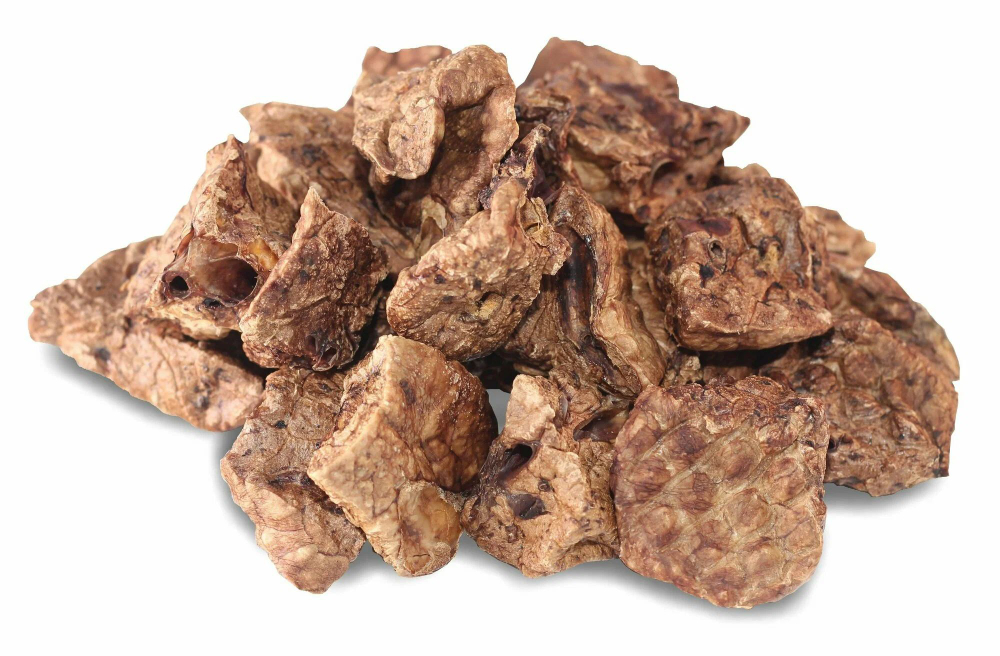 Лакомство "Говяжье лёгкое", для дрессировки, крупный кубик ,натуральное (100 гр)