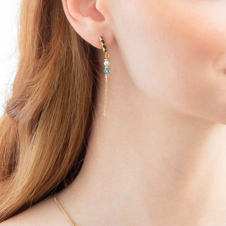 Серьги Coeur de Lion Multicolour Pastel 2 3031/21-1537