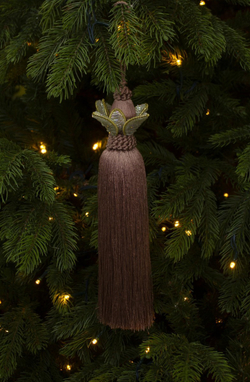 Подвеска 28х5см Noelle Цветок с кистью светло-розовый