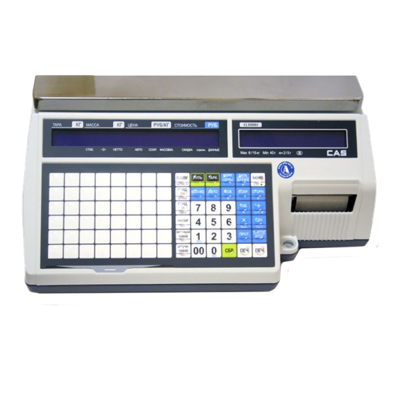 Весы Cas CL5000J-B