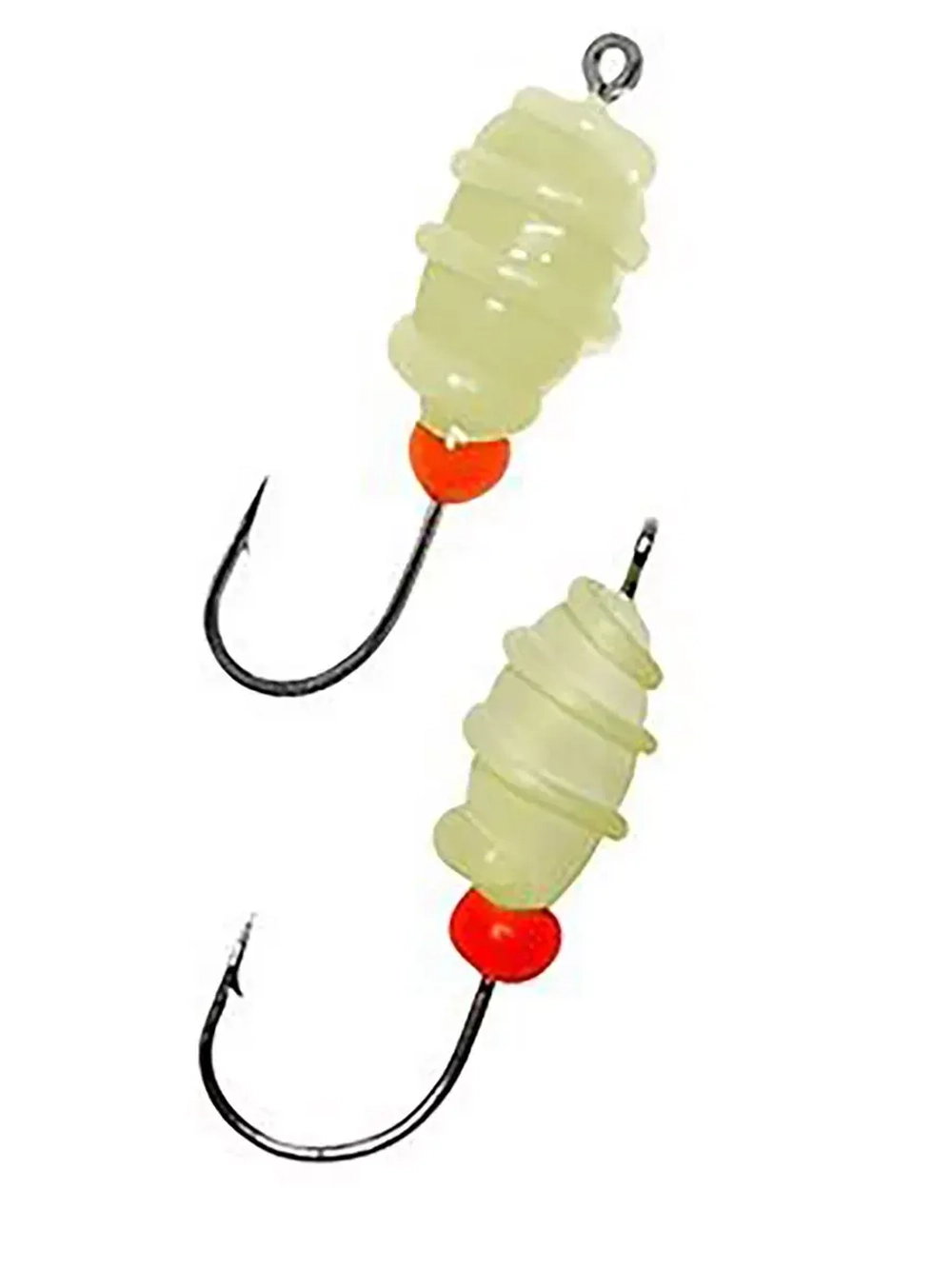 Мормышка фосфорная №07 P, 2 упк по 10 шт 0,14g