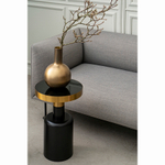 Столик журнальный Bergenson Bjorn Froud, 35 см, черный