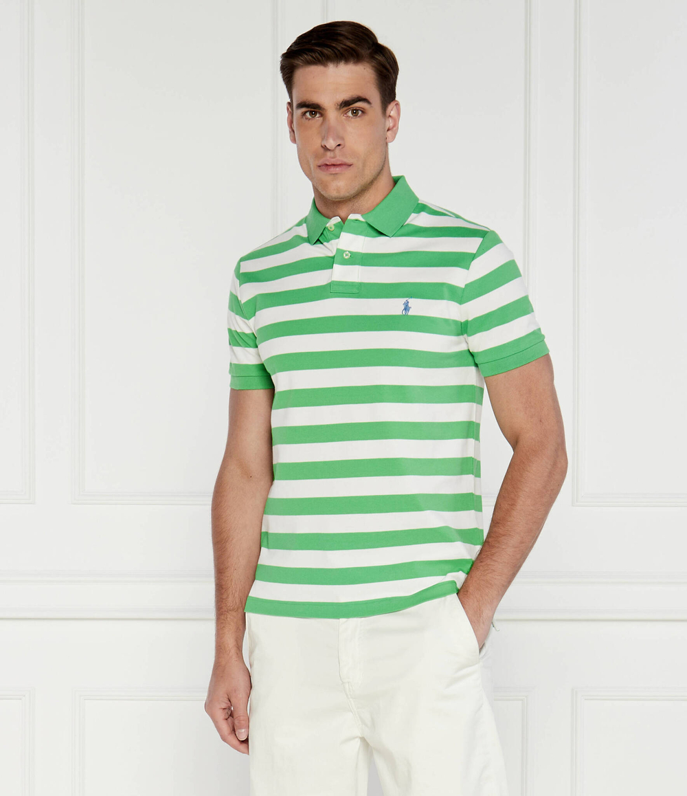Поло POLO RALPH LAUREN - зеленый(710934552)