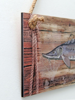 Панно на стену для интерьера "Мечта рыбака"