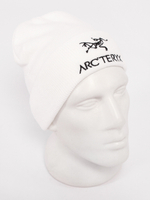 Шапка вязаная Arcteryx Белая