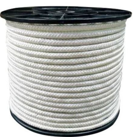 Шнур капроновый "ФАЛ" белый Ø 8мм-200м