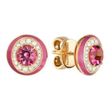 Серьги с Турмалином и Бриллиантами, Е0143-30/3