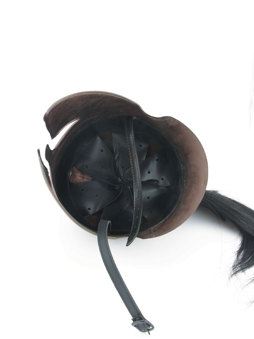 Nautical Шлем коринфский с черным плюмажем