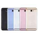 Чехол ТПУ+пластик для Samsung Galaxy J5 Prime, 009808 Серебристый