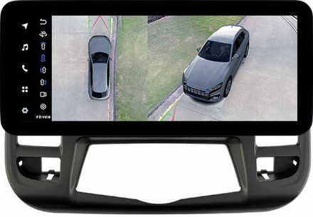 Магнитола для Nissan Teana J32 2008-2013 (цветной экран, рамка 9 тип 3) - Teyes LUX ONE 360 монитор 12.3" 2K QLED на Android 10, 6Гб+128Гб, CarPlay, 4G SIM-слот, 4 камеры в комплекте