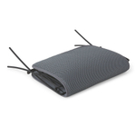 Сушилка для посуды c ковриком xdry серая