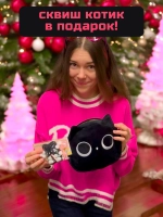 Сумка для девочки подростка через плечо сумочка игрушка кот