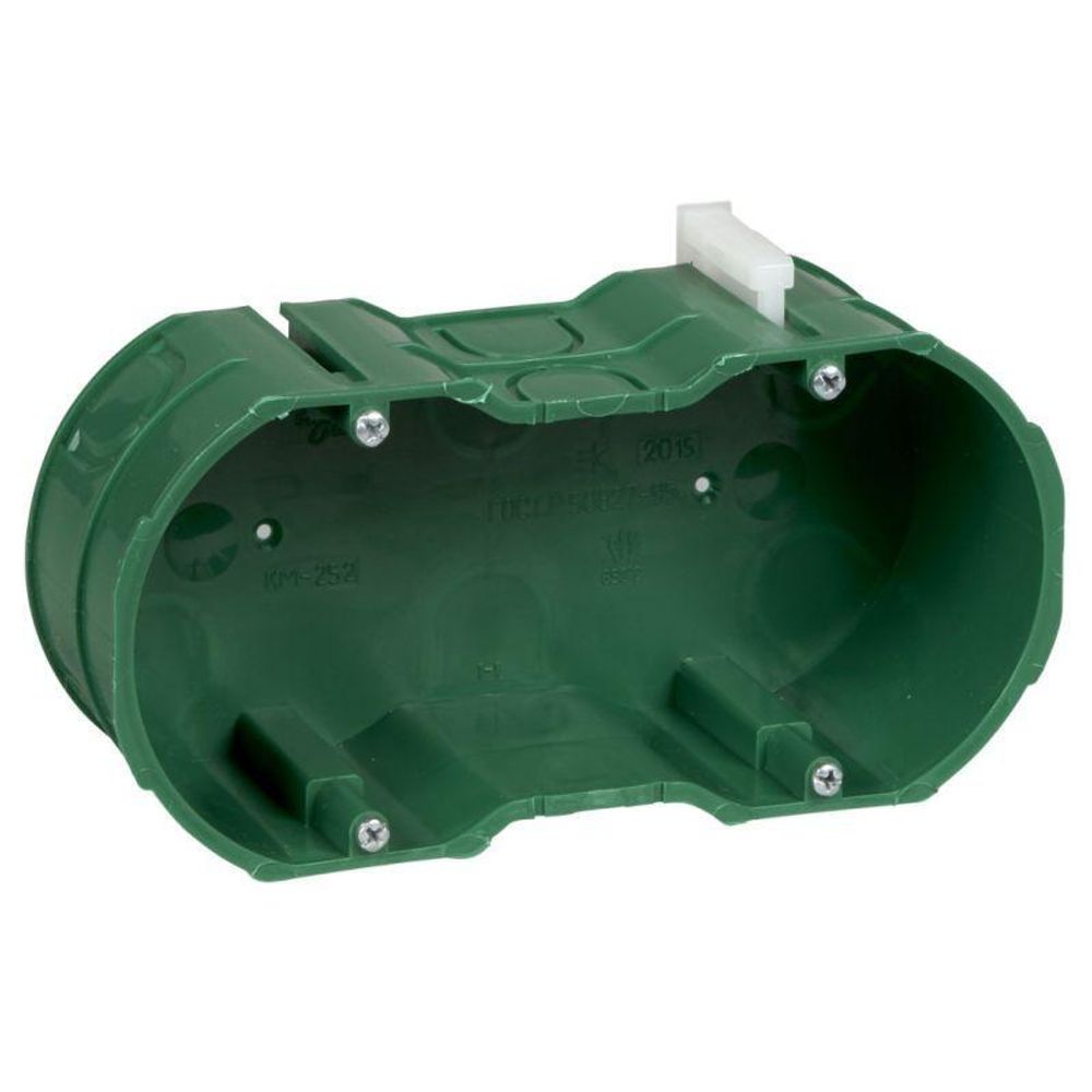 Коробка установочная 2-м СП SE KM-252 Коробка установочная 2-м СП SE KM-252